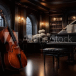 Music Room with Instruments