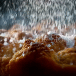 Crystal Sugar Forms on Cake