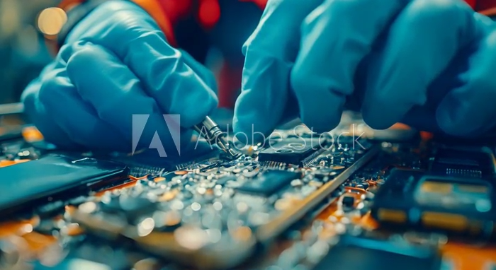 Mobile phone repair technician
